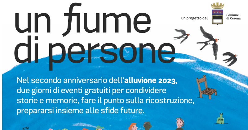 Un fiume di persone